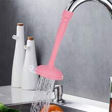1PC Bộ nối dài vòi nước xoay tiết kiệm nước, thiết bị rửa vòi nước có độ đàn hồi cao, phụ kiện nhà bếp, phòng tắm, dụng cụ nhà bếp, đồ dùng nhà bếp, dụng cụ nhà bếp - Nhiều màu - Xem 2