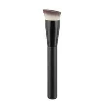 RANCAI 1pc All Black Angled Foundation Makeup Brush, Seamless Contour Brush, Cosmetic Makeup Tool - Multicolor - View 9