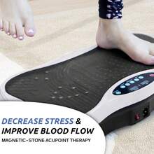 GartistGo Vibration Plate Exercise Machine With Jump Rope & Bluetooth Speaker For Full Body Workout - UK Plug(220-240V) - View 4