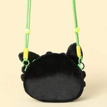 Spin Master Dragon Tamer Series - Adorable Toothless Boy Plush Crossbody Bag | Soft Fluffy Cuddly Shoulder Storage Bag For Girls Christmas Birthday Present