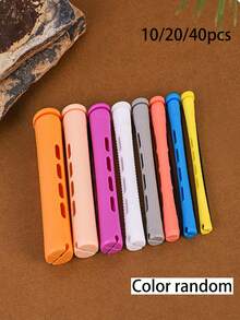 10/20/40 件卷发棒套装，适合自然卷发，冷烫卷发器适合女性长发、中发和短发，返校、旅行度假必备品，女士发饰 - 彩色 - 查看 15