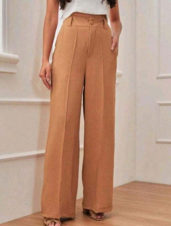 Calça Crepe Duna Pantalona