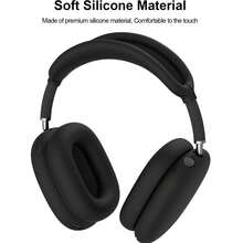 三件套 适用于 Apple AirpodsMax 耳机保护壳 - 黑色 - 查看 4