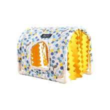 ITANDME Meerschweinchen-Versteck Kaninchen-Versteck ohne Boden Meerschweinchen-Bett - Einfach zu reinigen & zu bewegen - Verstärktes Skelett & atmungsaktive Kaninchenbetten - Kleintier-Innenhabitat für Kaninchen Meerschweinchen Frettchen Igel