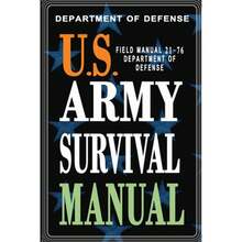 Pre-Owned U.S. Army Survival Manual: FM 21-76 (Paperback) By Department Of Defense - Single Book - View 3