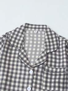 2 piezas Conjunto de pijama holgado para mujer con top de manga larga y pantalones largos, ropa de dormir cómoda y casual adecuada para el hogar, exterior, primavera/verano/otoño/invierno