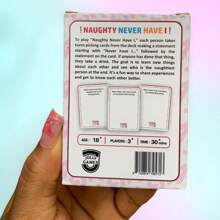 Let Naughty People Drink! Adult Drinking Challenge Card Game - Stimulating Ice Breaking Interactive Board Game, Fun Adventure Tasks, Portable Party Essential (Christmas/Halloween/Festival Gifts), Family Gathering, Friends Game Night Carnival Choice