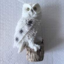 1pc Outdoor LED Owl Ground Light, Solar Powered Lawn Lamp, Yard Garden Landscape Decor