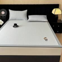 Cooling Mattress Pads - Bed Sheet-water Green - View 5