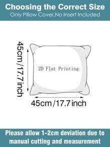 1/2/4pcs Luxury Modern Abstract Feather Pattern Pillow Covers - 17.7x17.7 Inch, 2D Flat Printing, Sparkling Glitter Texture, Zipper Closure, Elegant Decorative Cushion Covers For Living Room, Bedroom, Office - Machine Washable, No Insert Included, Decorative Pillows