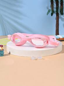 1 Set Of Children's Anti-Fog High-Definition Swimming Goggles, Waterproof And Anti-Fog High-Definition Professional Diving Goggles Swimming Equipment - Silicone Waterproof Swimming Goggles, Professional Training Swimming Goggles