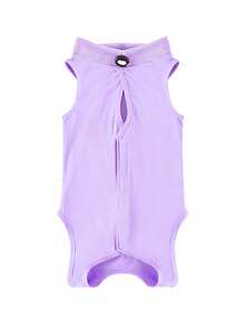 Cat Spay/Neuter Recovery Suit, Post Surgery Wear Prevent Licking, Thin, Breathable Four-Legged Pet Clothes For Female Cats And Kitten, Spring/Summer