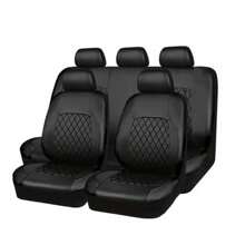 2-4-9PCS Universal Fit Car Seat Cover, Car Seat Cover Full Sets, Diamond Leather Bling Car Seat Covers Full Set,Universal Fit Automotive Glitter Crystal Sparkle Strip For Cute Women Girly,Universal Cloth Front Seat Covers For Car, For SUV, Sedan, Van, Automotive Interior Covers, Airbag Compatible, 9PCS Included : 2 Front Seat Covers, 1 Backrest Cover, 1 Back Seat Cover And 5 Headrest Covers. 4PCS Included : 2 Front Seat Covers And 2 Headrest