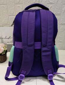 Asaloog BOLSA FEMININA MOCHILA COSTAS ACOLCHOADA CONFORTAVEL DX-2475 - Roxo - Visão 2