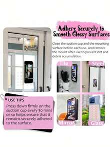 3个硅胶手机防滑吸盘，28个硅胶吸盘自粘吸盘垫，手机防滑贴，移动电源吸盘，兼容、安卓手机，生日礼物，送给家人、朋友的手机支架，手机托架，手机配件 - 彩色 - 查看 9