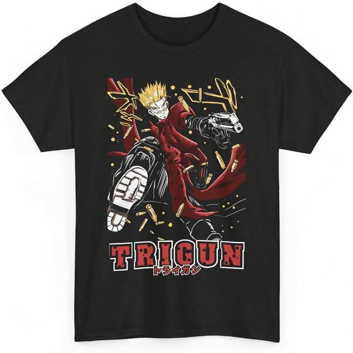 トライガンアニメTシャツバッシュザ?スタンピードマーチ