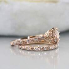 2pcs Women Fashion Ring Set, Luxury Delicate Zinc Alloy Cubic Zirconia Ring, Suitable For Valentine's Day, Vacation, Commute, Date, Party, Wedding, Engagement, Gift For Wife, Girlfriend, Mother, Birthday, Anniversary, New Year