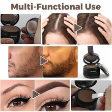Glow HavenRoot Up Powder, Hairline Powder Thinning Hair, Instantly Cover Hair, Root Cover Up Women & Men, Bald Spots, Grooming, Beard Line (Light-Blonde, 0.14 Ounce (Pack Of 1)) - Light-Brown - 查看 2