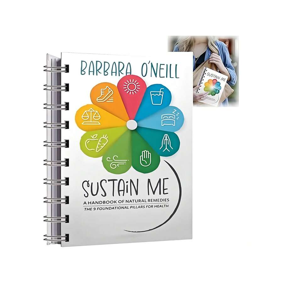 Sustain Me Book Barbara O'neill 2024, Holistic Guide To Welness Book,The Comprehensive Natural Remedies Book Guide - A5 - 查看 1