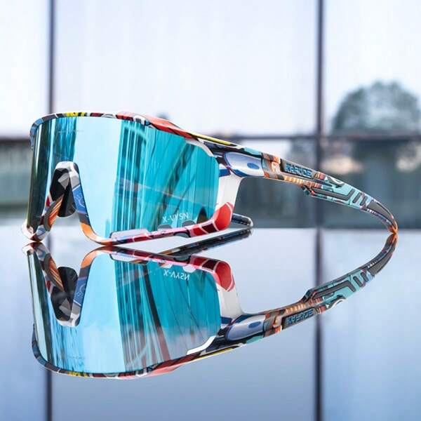 KAPVOE 1 pieza Gafas deportivas para hombres, gafas de moda para ciclismo, correr al aire libre, senderismo y conducir bicicleta