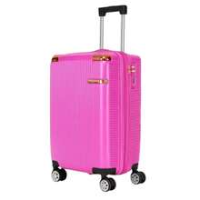 Anac Standard Travel Suitcase 10KG 55x35x25cm Boarding Bag With Expandable Zipper Removable Wheels Hand Luggage Can Take In The Airplane Cabin - 紫色 - 查看 2