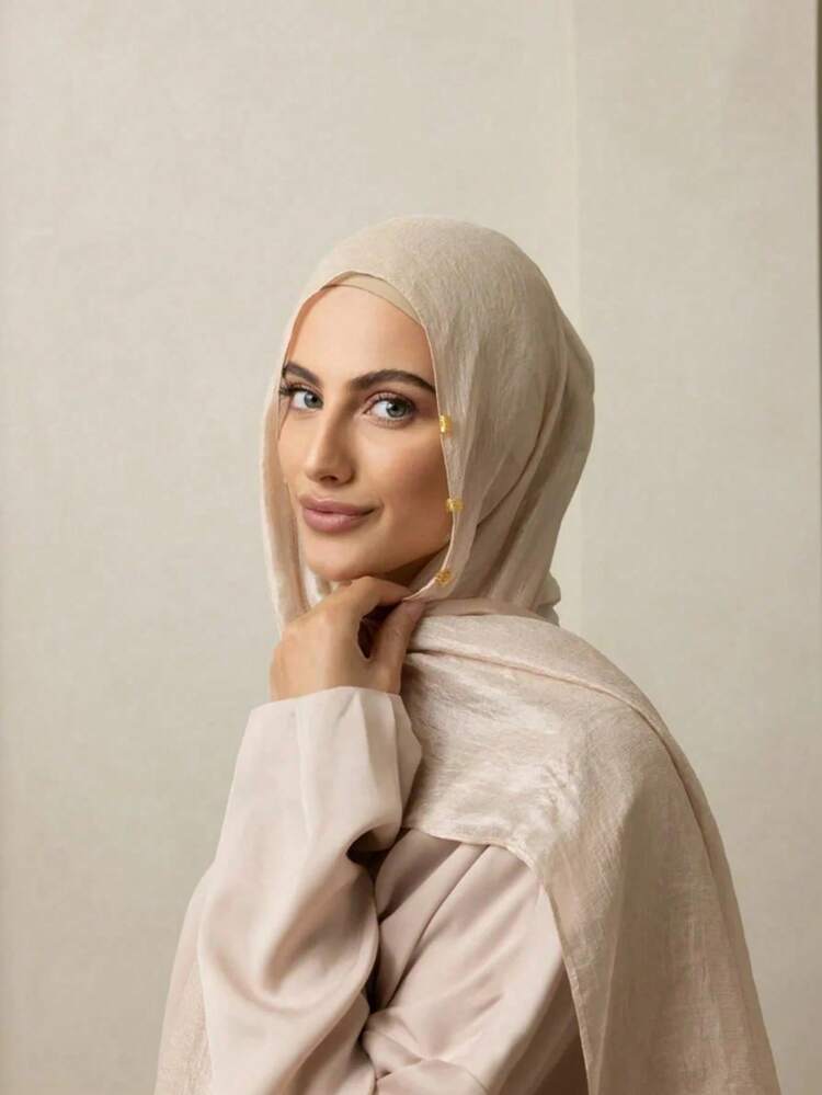 20 قطعة / علبة حلقات وشاح الحجاب، مشابك وشاح مجوفة لوشاح الحجاب، حلقات ضفيرة الشعر، اكسسوارات الحجاب للفستان والشاطئ والعطلات - متعدد الألوان - مشاهدة 2