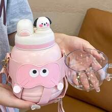 Cup Double Drinking Cup Cute Student School Dedicated Children's Water Bottle