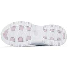 Skechers Women's D`Lites 1.0 Casual Lace-Up Athletic Sneakers, Outdoor Sports, Daily Commute, Comfortable & Lightweight Sports Casual Shoes, 66666200-WHT - White - View 4