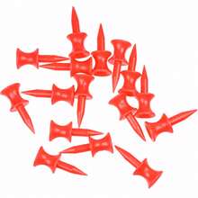 50Pcs Golf Tees Unbreakable Golf Plastic Tees Step Down For Men Women Kids Practice - Multicolor - View 11