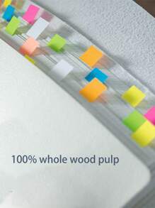 800pcs/Box Note Pads, Index Tabs, Reading Markers, Highlighters, Self-Adhesive Page Flags, Index Stickers, Waterproof Sticky Notes,School Supplies,Back To School