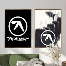 1pc Unframed DJ A-Aphex T-Twin Cool Album Poster Wall Art Printing Waterproof Home Living Bed Room Bar Aesthetic Decor - Multicolor - View 1