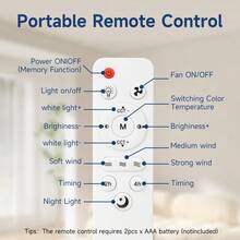 带灯吊扇，无人机造型 LED 灯，E27 灯泡，遥控器可调色温和亮度，3 档速度，适用于展厅/阅览室/餐厅/酒吧/卧室/咖啡厅/客厅/厨房