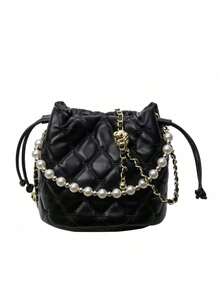 Women Top Handle Bags - 黑色 - 查看 4