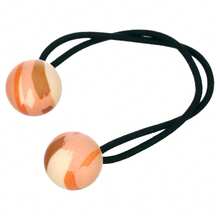 Goody Tru X Domo Ink Collab Ouchless????Twin Bead Elastics Orange 2 Ct - 單身的 - 查看 6