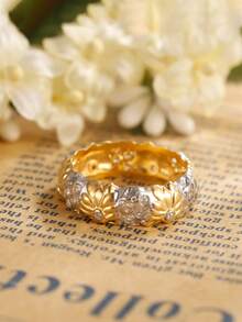 1 Peça Anel de Zircônia Quadrado Vintage de Prata Esterlina S925, Design Elegante Versátil Adequado para Uso Diário, Festivais, Festas, Presente de Joias para Mulheres - Anel feminino estilo palácio - Visão 10