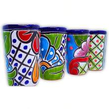 Cups - Blue With Green - View 3