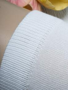 12 Pares Calcetas Escolares Blanca Niña Calidad Premium 100 Algodon Blanco Liso Escolar calcetas escolares blancas Halloween premium algodón decoración comfy uso diario school socks festival fiesta autumn tema niñas niñas school supplies - Blanco - Ver 6