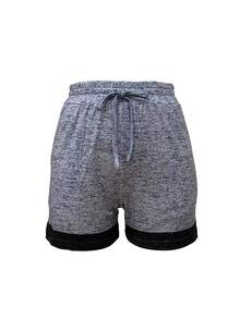 European And American Style Women Fashion Slim Sexy Ombre Beach Shorts - Grey - View 4