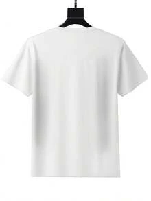 Women's Plus Size Empowering Graphic Print T-Shirt - Short Sleeve Crew Neck Casual Top With I AM Affirmations, Stars & Hearts - Lightweight Summer & Spring Tee In White With Pink & Black Accents - 白色 - 查看 2