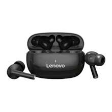 Lenovo Căști Bluetooth True Wireless TA210, semi-intraauriculare, Bluetooth 5.4, cu anulare activă a zgomotului, negre