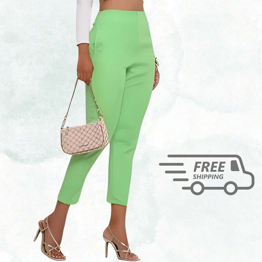 Calça ZR Feminina Social Alfaiataria NUDE: Conforto e Sofisticação para Mulheres Modernas