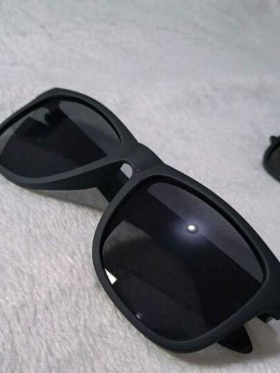 óculos de Sol Masculino Quadrado Jusnit Alta qualidade Tamanho Médio