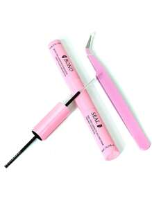 Eyelash Bonding And Sealing 10ml Single Eyelash Adhesive And Sealing Super Strong Shaping Eyelash Extension And Eyelash Tweezers Set