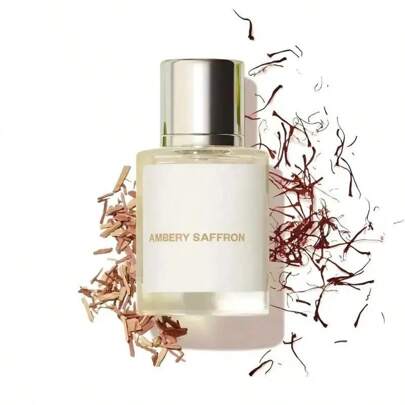 Amber Saffron Perfume Spray, Suitable For Both Men And Women, Long-Lasting Fragrance, Suitable For Dates, And A Great Gift