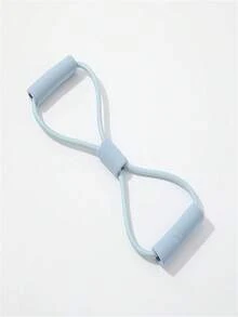 1 件阻力瑜伽健身带 - 高弹性 TPE 面料，无按扣，1 件装，适合女性肩部和背部伸展，家庭健身带健身房配件