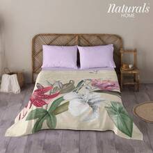 Naturals - 3/4 件印花床单套装 - ✅ 2-5 天送达 - 包含床笠 + 1/2 个枕套 - 100% 纯棉 - 超柔软 - 床号 90/135/150/180 - 西班牙制造 - 簡 - 查看 2