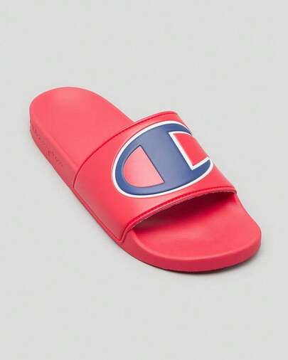 Champion Men's IPO Red Slide