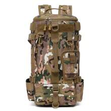 1 bolsa de pesca multifuncional de grande capacidade, bolsa de pesca Oxford azul à prova de respingos, mochila para vara de pesca, acesso rápido externo e equipamento de pesca, equipamento três em um para montanhismo, ciclismo e caminhada, pode ser carregada em um ombro, transversal ou na mão, simples e versátil, muito adequada para viagens diárias, acampamento, pesca e aventura, bolsa de montanhismo, Pesca Mare, presente masculino
