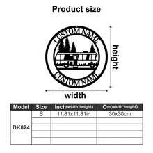 1pc Custom Rv Trailer Metal Sign - Personalized Camping Wall Art, Adjustable Iron Decor For Campsite & Home, Perfect Happy Camper Gift Gifts Birthday Graduation,Multi-Functional, Ornamental,Reusable,Exquisite,Stylish,High-Quality,Colorful,Modern,Custom,Personalized,Unique,Customized Crafts - Multicolor - View 68