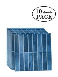 WalDecoo 1/10/20张多巴胺彩色即撕即贴墙砖 - 厨房、浴室亮丽后挡板，轻松DIY！壁纸 墙纸 墙贴 房间装饰 墙面装饰 卧室 客厅装饰 厨房装饰 - 彩色 - 查看 24